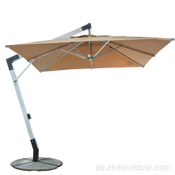 Hochwertiger Aluminiumrahmen-Strand-Regenschirm-Sonnenschirm-Sonnenschirm